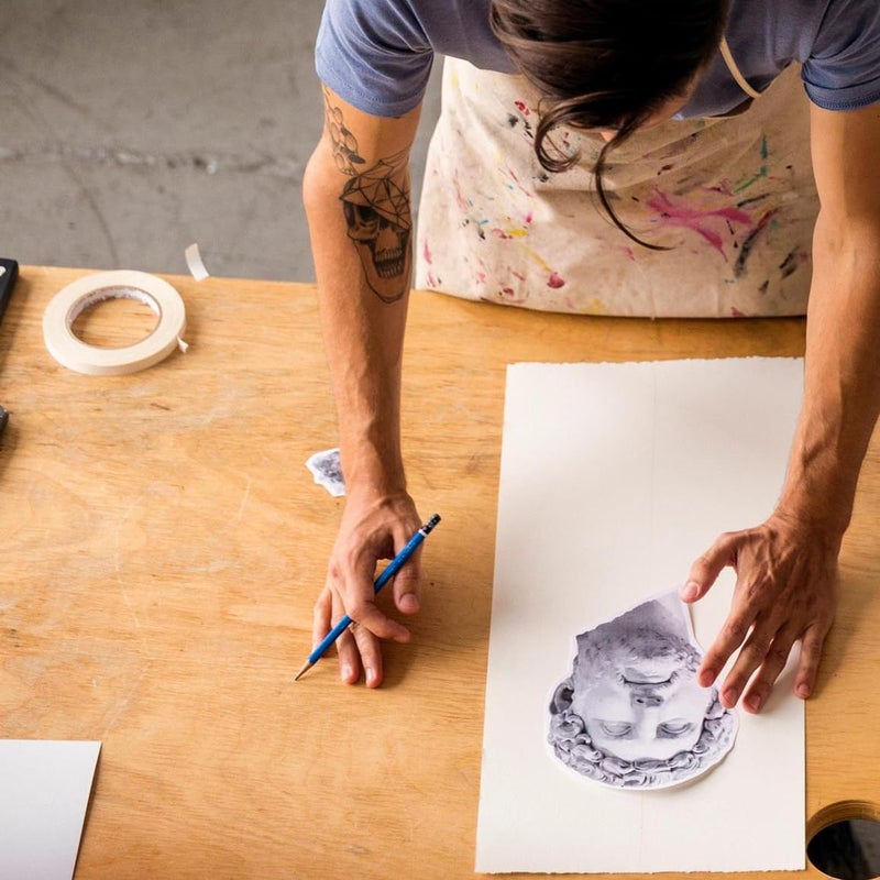 PRO ART Drafting Tape, 1-inch x 60-Yard Roll, White - Image 5